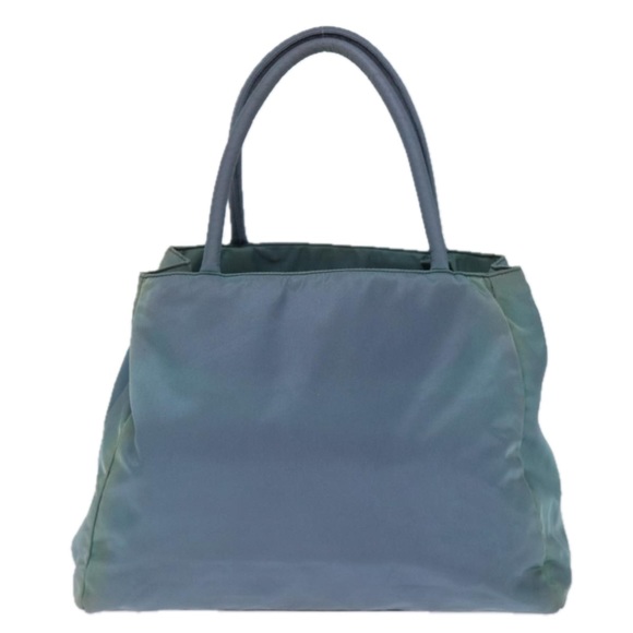 PRADA Hand Bag Nylon Blue Auth 72857 - Picture 2 of 16